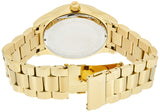 Buy Shop Michael Kors Layton Pave Blue Dial Gold Steel Strap Watch for Women - MK6243 USA Online
