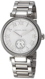 Buy Shop Michael Kors Skylar Silver Dial Silver Steel Strap Watch for Women - MK5866 USA Online