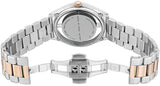 Buy Shop Marc Jacobs Tether Transparent White Dial Two Tone Steel Strap Watch for Women - MBM3436 USA Online