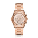 Buy Shop Michael Kors Cooper Rose Gold Rose Gold Steel Strap Watch for Women - MK6275 USA Online