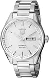 Buy Shop Tag Heuer Carrera Calibre 5 Automatic White Dial Silver Steel Strap Watch for Men - WAR201B.BA0723 USA Online