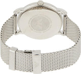 Buy Shop Emporio Armani Luigi Quartz Grey Dial Silver Mesh Bracelet Watch For Men - AR11069 USA Online