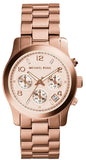 Buy Shop Michael Kors Runway Rose Gold Dial Rose Gold Steel Strap Watch for Women - MK5128 USA Online