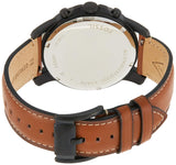 Buy Shop Fossil Grant Chronograph Black Dial Brown Leather Strap Watch for Men - FS5241 USA Online