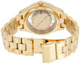 Buy Shop Marc Jacobs Henry Transparent Gold Dial Gold Steel Strap Watch for Women - MBM3338 USA Online