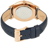 Buy Shop Fossil The Minimalist Slim White Dial Blue Leather Strap Watch for Men - FS5371 USA Online