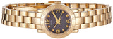 Buy Shop Marc Jacobs Amy Mother of Pearl Black Dial Gold Steel Strap Watch for Women - MBM3275 USA Online