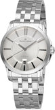 Maurice Lacroix Pontos Date Automatic Silver Dial Silver Steel Strap Watch For Men - PT6148-SS002-130