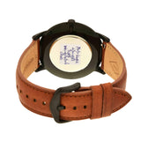 Buy Shop Fossil The Minimalist Black Dial Brown Leather Strap Watch for Men - FS5305 USA Online