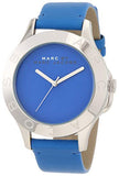 Buy Shop Marc Jacobs Blade Blue Dial Blue Leather Strap Watch for Women - MBM1202 USA Online
