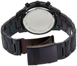 Buy Shop Fossil Townsman Chronograph Black Dial Black Steel Strap Watch for Men - FS5379 USA Online