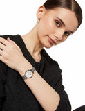 Buy Shop Emporio Armani Donna Mother of Pearl Dial Silver Steel Strap Watch For Women - AR11204 USA Online