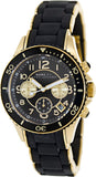 Buy Shop Marc Jacobs Rock Chronograph Black Dial Black Silicone Strap Watch for Women - MBM2598 USA Online