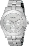 Marc Jacobs Blade White Dial SIlver Steel Strap Watch for Women - MBM3100