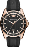 Buy Shop Emporio Armani Sport Quartz Black Dial Black Rubber Strap Watch For Men - AR11101 USA Online