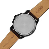 Buy Shop Fossil Grant Chronograph Brown Dial Brown Leather Strap Watch for Men - FS5088 USA Online