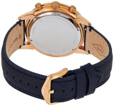 Buy Shop Fossil Townsman Chronograph Blue Dial Blue Leather Strap Watch for Men - FS5436 USA Online