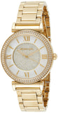 Buy Shop Michael Kors Catlin Mother of Pearl Dial Gold Steel Strap Watch for Women - MK3332 USA Online