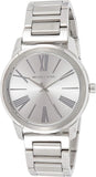 Buy Shop Michael Kors Hartman Quartz Silver Dial Silver Steel Strap Watch For Women - MK3489 USA Online