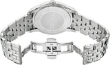 Buy Shop Emporio Armani Classic Quartz Silver Dial Silver Steel Strap Watch For Men - AR1788 USA Online