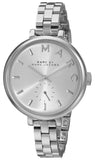 Buy Shop Marc Jacobs Sally Silver Dial Silver Steel Strap Watch for Women - MBM3362 USA Online