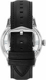 Buy Shop Fossil Townsman Automatic Skeleton Blue Dial Black Leather Strap Watch for Men - ME3200 USA Online