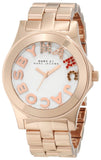 Buy Shop Marc Jacobs Rivera White Dial Rose Gold Steel Strap Watch for Women - MBM3138 USA Online
