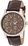 Buy Shop Fossil Twist Chronograph Multifunction Taupe Dial Brown Leather Strap Watch for Men - ME1098 USA Online