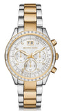 Buy Shop Michael Kors Brinkley Chronograph Silver Dial Two Tone Steel Strap Watch for Women - MK6188 USA Online