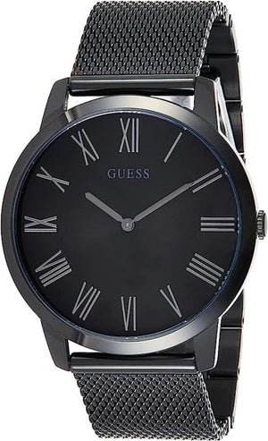 Buy Shop Guess Richmond Black Dial Black Mesh Bracelet Watch for Men - W1263G3 USA Online