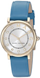 Buy Shop Marc Jacobs Roxy Silver Dial Green Leather Strap Watch for Women - MJ1633 USA Online