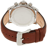 Buy Shop Michael Kors Gage Chronograph Blue Dial Brown Leather Strap Watch For Men - MK8362 USA Online