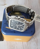 Buy Shop Fossil Inscription Multifunction Black Dial Silver Steel Strap Watch for Men - BQ2655 USA Online