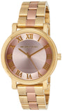 Buy Shop Michael Kors Norie Gold Dial Two Tone Steel Strap Watch for Women - MK3586 USA Online