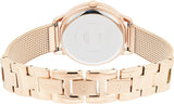 Guess Chelsea Mother of Pearl White Dial Rose Gold Mesh Strap Watch For Women - W0647L2