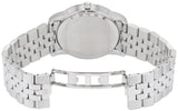 Buy Shop Movado Museum Diamonds Black Dial Silver Steel Strap Watch For Men - 606878 USA Online