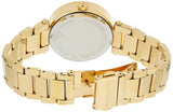 Buy Shop Michael Kors Parker White Dial Gold Steel Strap Watch for Women - MK6056 USA Online