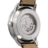 Buy Shop Fossil Townsman Automatic White Dial Black Leather Strap Watch for Men - ME3104 USA Online