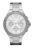 Buy Shop Michael Kors Camille Silver Dial Silver Steel Strap Watch for Women - MK5634 USA Online