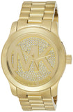 Buy Shop Michael Kors Runway Gold Dial Gold Steel Strap Watch for Women - MK5706 USA Online