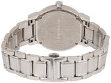 Burberry The City Diamonds Silver Dial Silver Steel Strap Watch for Women - BU9229