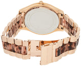 Buy Shop Michael Kors Runway Rose Gold Dial Two Tone Steel Strap Watch for Women - MK4301 USA Online