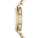 Buy Shop Fossil Machine Gold Dial Gold Steel Strap Watch for Men - FS5264 USA Online