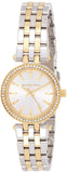 Buy Shop Michael Kors Darci White Dial Two Tone Steel Strap Watch for Women - MK3323 USA Online