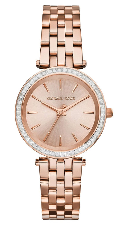 Buy Shop Michael Kors Darci Rose Gold Dial Rose Gold Stainless Steel Strap Watch for Women - MK3366 USA Online