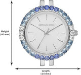 Buy Shop Michael Kors Darci Quartz White Dial Silver Steel Strap Watch For Women - MK4516 USA Online