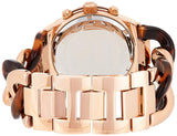 Buy Shop Michael Kors Runway Rose Gold Dial Two Tone Steel Strap Watch for Women - MK4269 USA Online