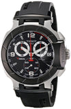 Buy Shop Tissot T Race Chronograph Black Dial Black Rubber Strap Watch for Men - T048.417.27.057.00 USA Online