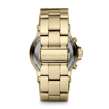 Buy Shop Michael Kors Dylan Quartz Gold Dial Gold Steel Strap Watch For Women - MK5861 USA Online