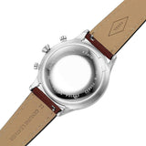 Buy Shop Fossil Retro Pilot Chronograph Blue Dial Brown Leather Strap Watch for Men - FS5832 USA Online